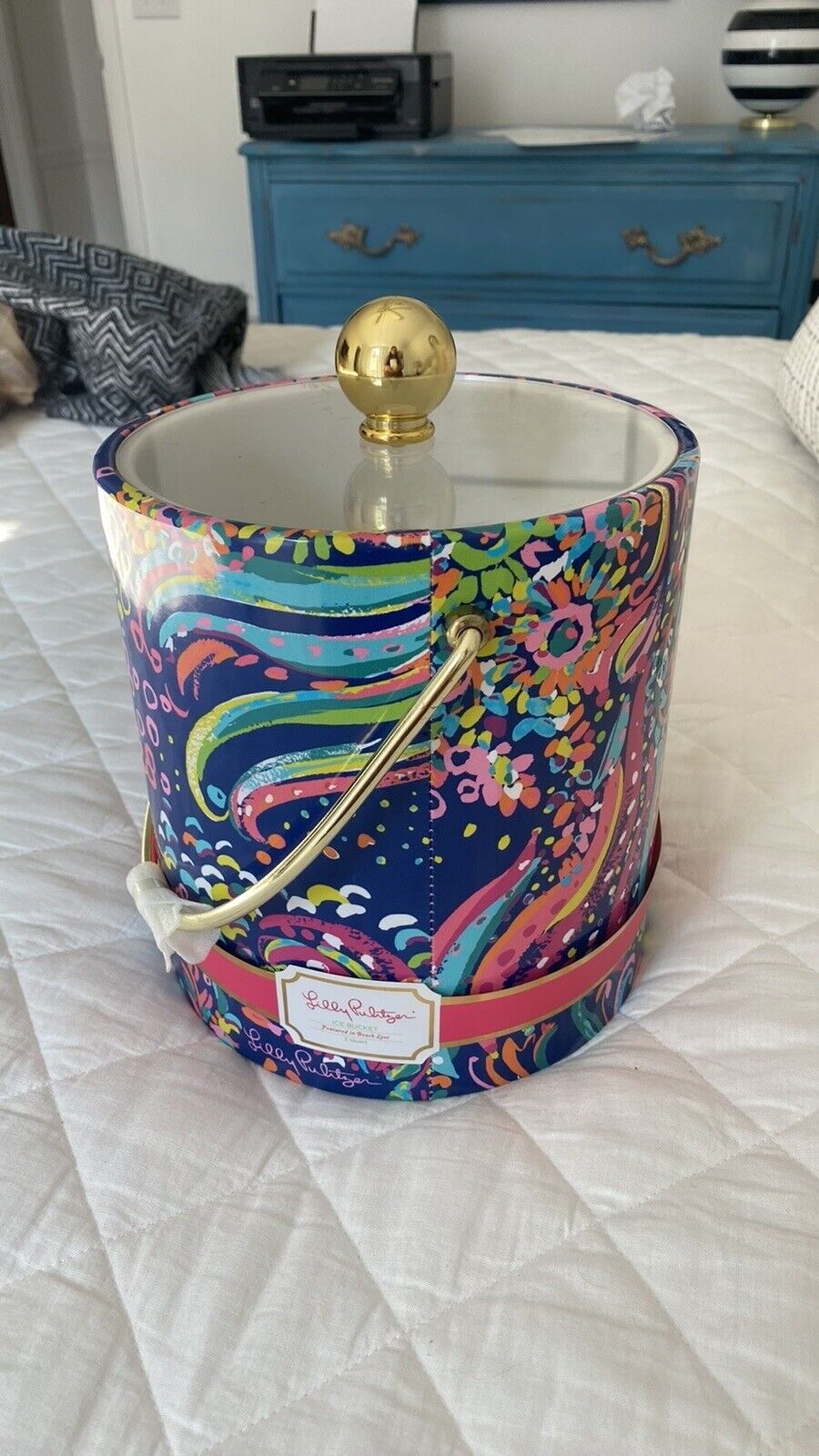 Lily Pulitzer ice bucket- new with tags 8