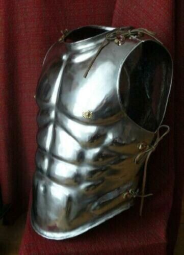 18ga Brass Medieval Knight Roman Musculata Muscle Cuirass Warrior Breastplate