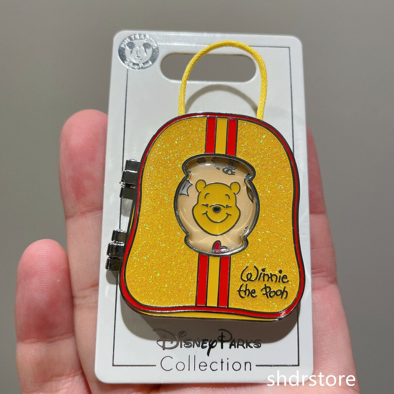 Disney Pin 2021 winnie the pooh handbag shanghai disneyland exclusive