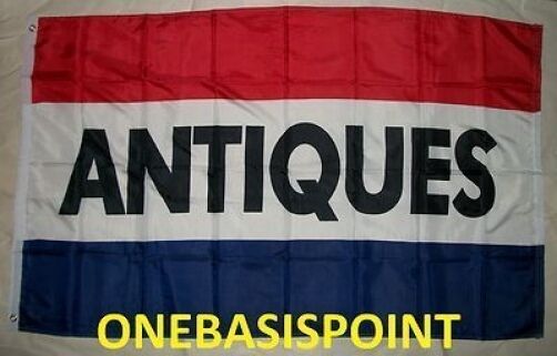 3'x5' Antiques Flag Business Advertising Sign Outdoor Indoor Banner Huge New 3x5