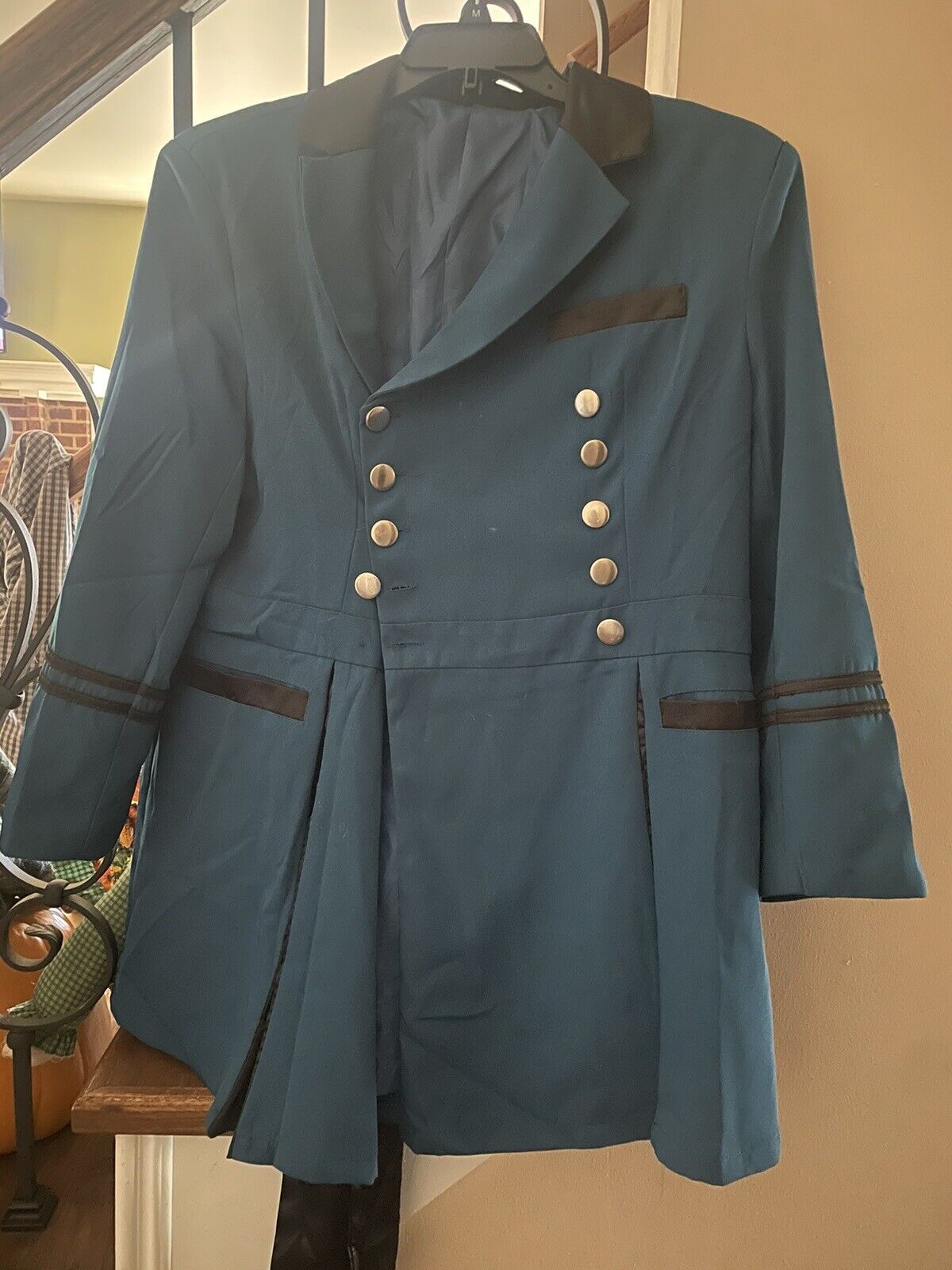 Ciel Phantomhive black butler blue coat and Shorts Set