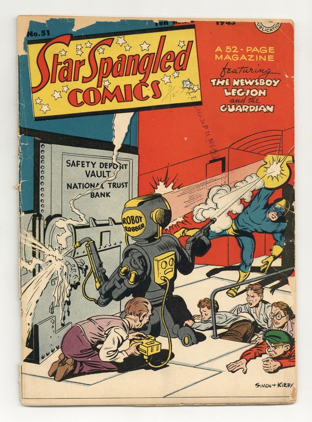 Star Spangled Comics #51 FR/GD 1.5 1945