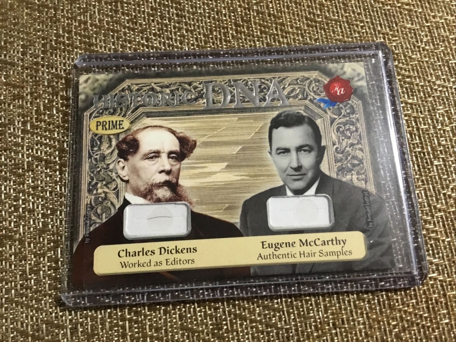 Historic Autographs Dna Prime Two Charles Dickens In Eugene Mccarthy 9/16