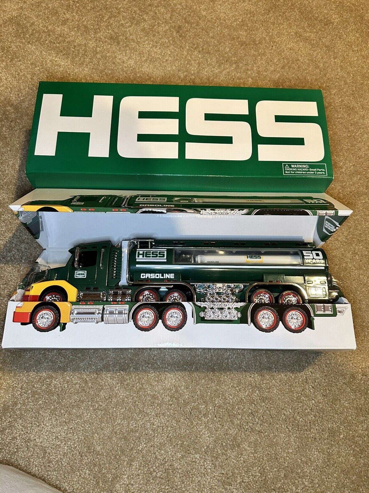 Hess 1964-2014 50th Anniversary Special Edition Tanker Truck New in Box