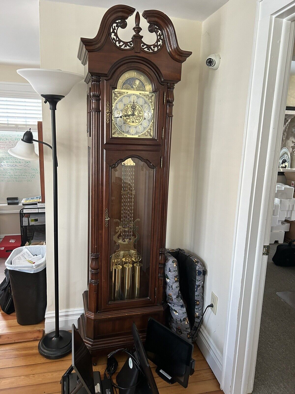 Rare Slight grandfather clock