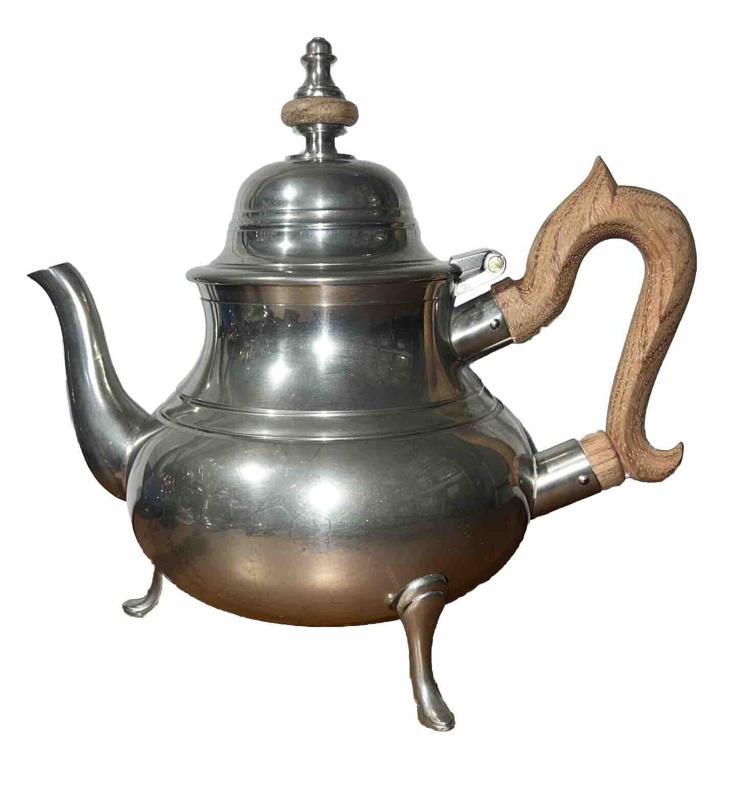 WILLIAMSBURG COLONIAL KIRK STIEFF PEWTER TEAPOT STYLE CW80-22