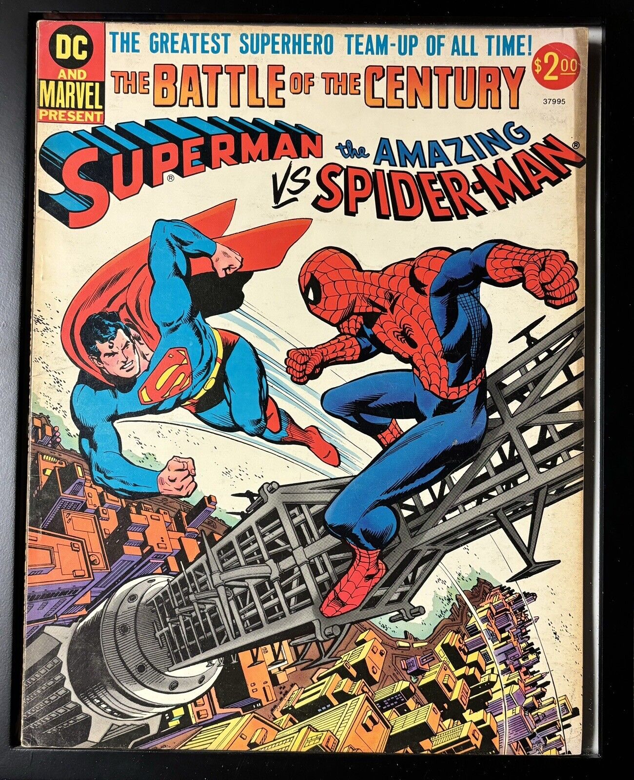 DC/Marvel SUPERMAN Vs THE AMAZING SPIDER-MAN  1976 BIG TREASURY #37995