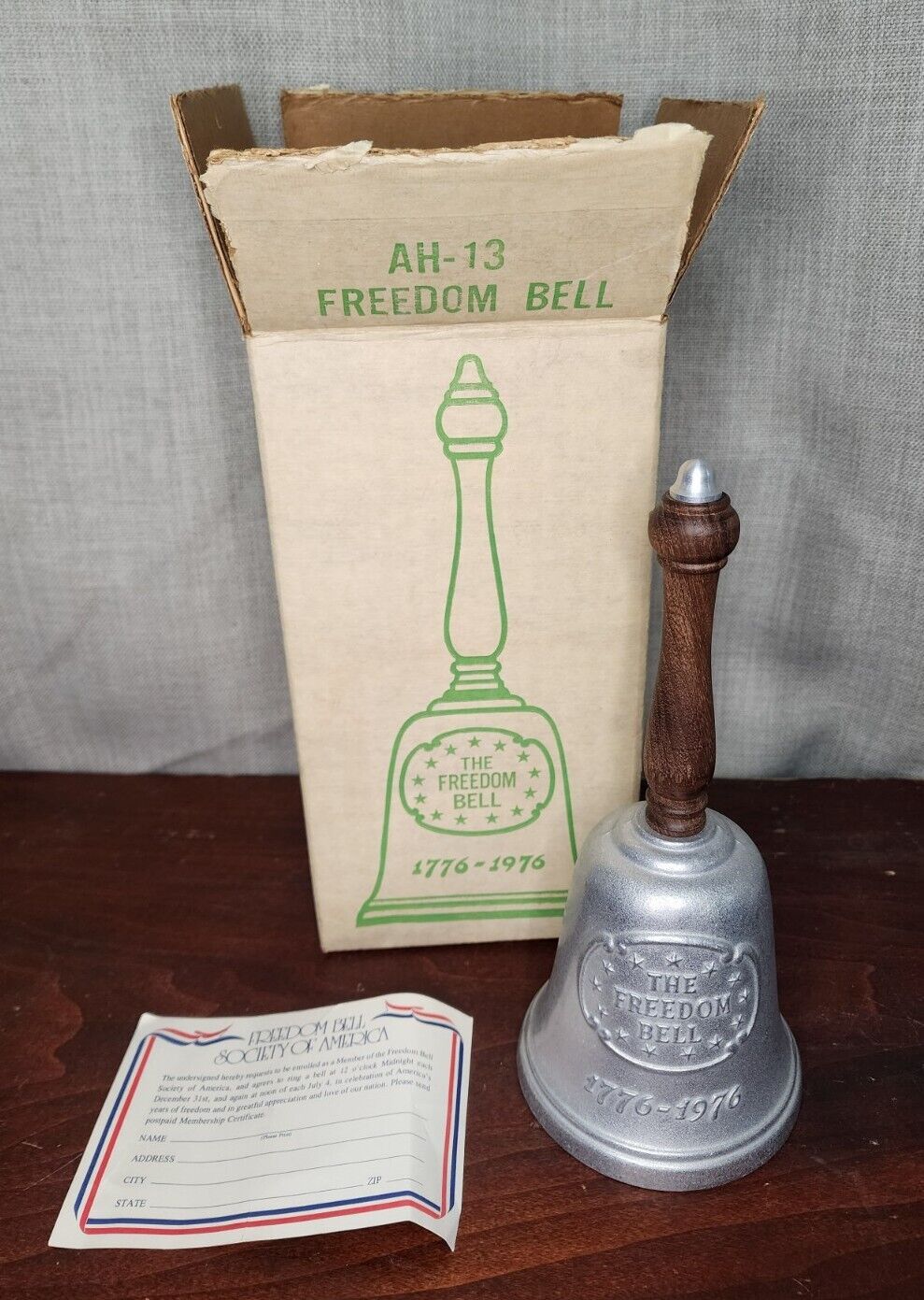 Vintage Freedom Bell 1776-1976 Bicentennial Ameralloy Providence