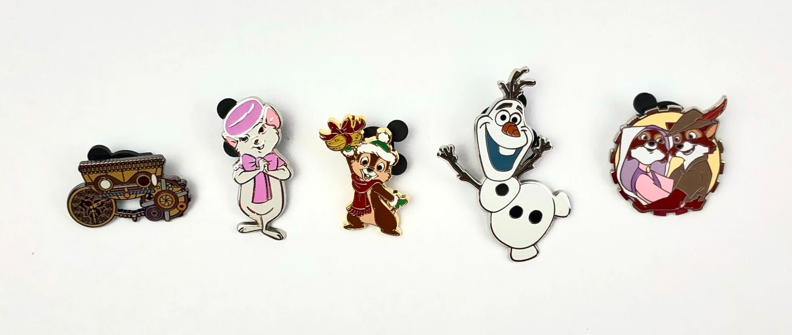 Disney Assorted Authentic Characters From Movies Pins Lot of 5