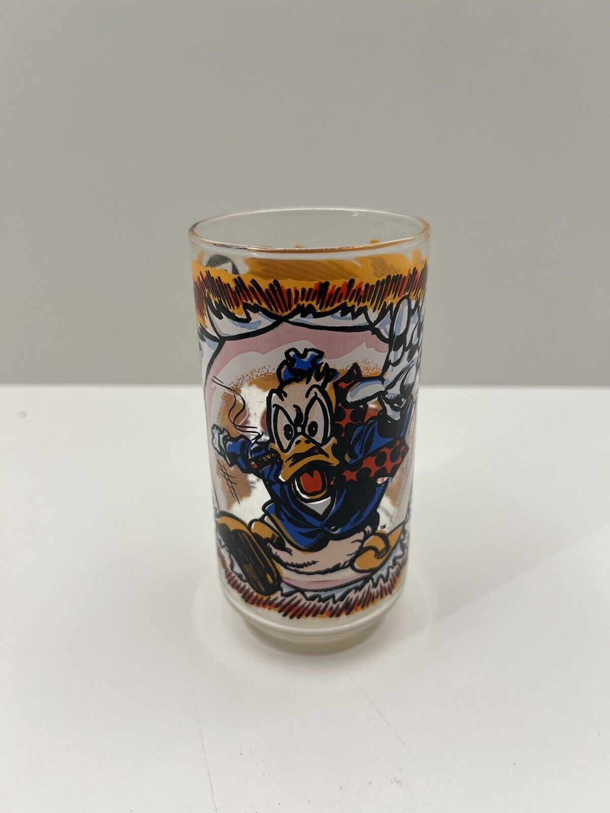 1977 7-Eleven Marvel Comics Howard the Duck Promo Glass - Great Condition