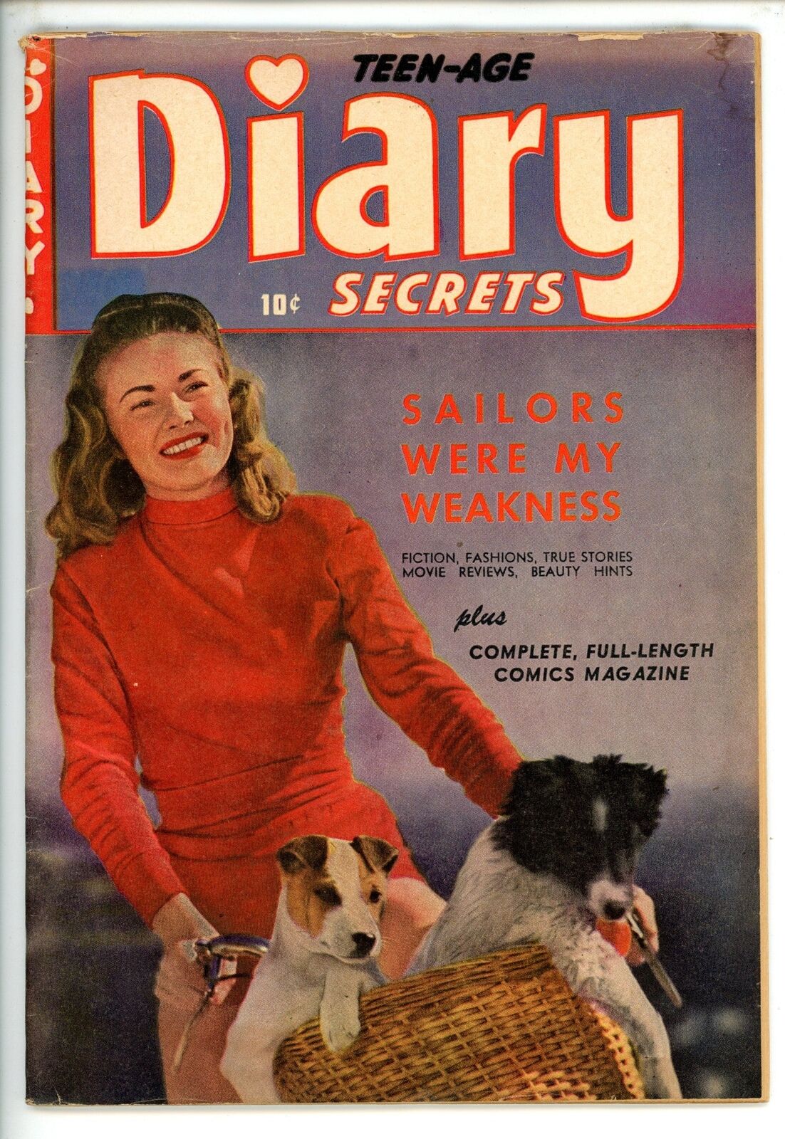 Teen-Age Diary Secrets #4 St. John Publishing VG- (1949)