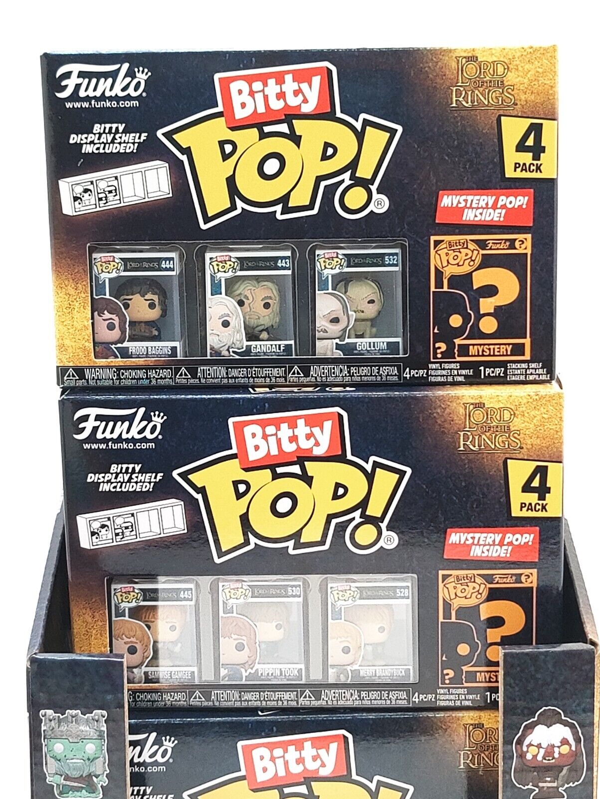 Lord of the Rings Frodo Baggins Funko Bitty Pop Mini-Figure 4-Pack In stock