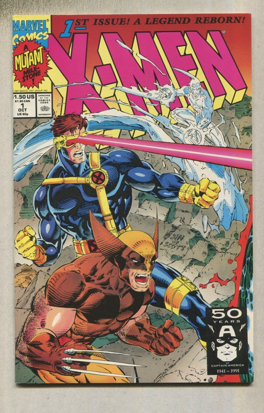 X-Men #1 NM 1st Issue: A Legend Reborn  Marvel  Comics   D3