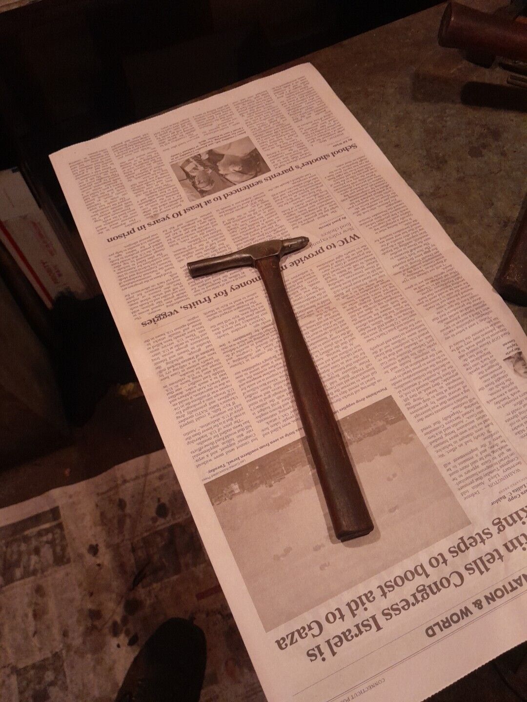 Vintage Blacksmith Jeweler's Machinists Hammer