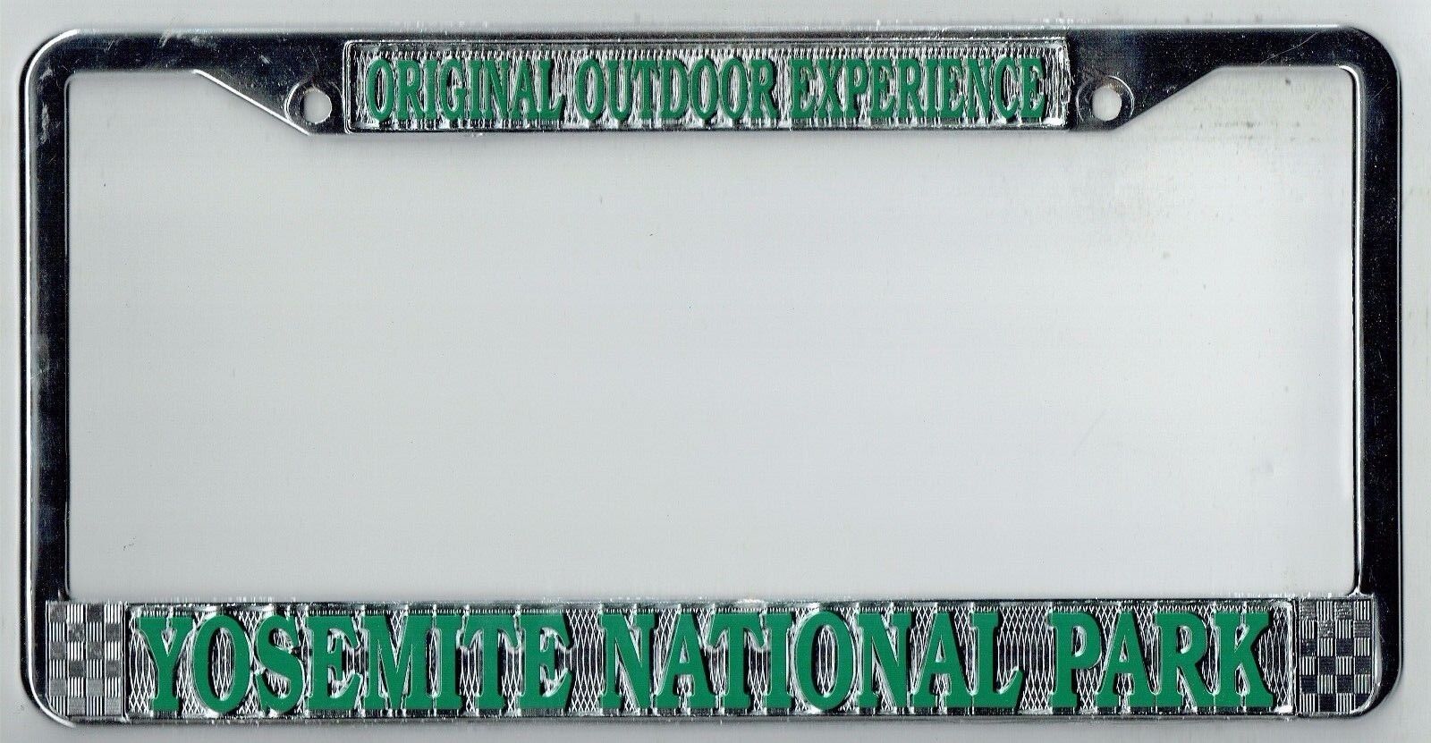  YOSEMITE NATIONAL PARK Vintage California HalfDome Ahwahnee License Plate Frame