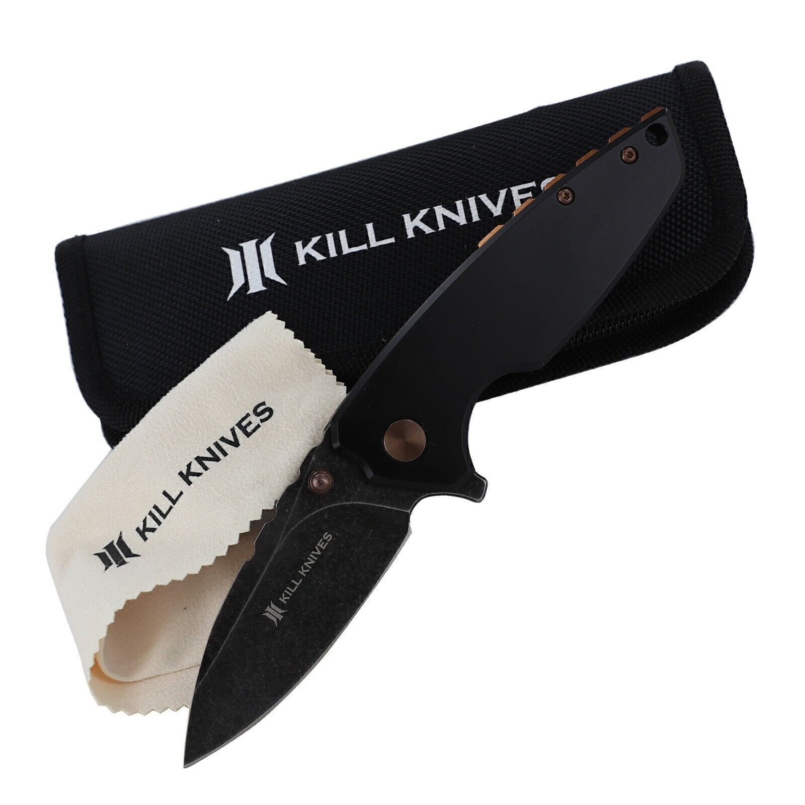 KILL KNIVES ™ High Quality D2 Steel Ball Bearing Assisted Folding Pocket Knife