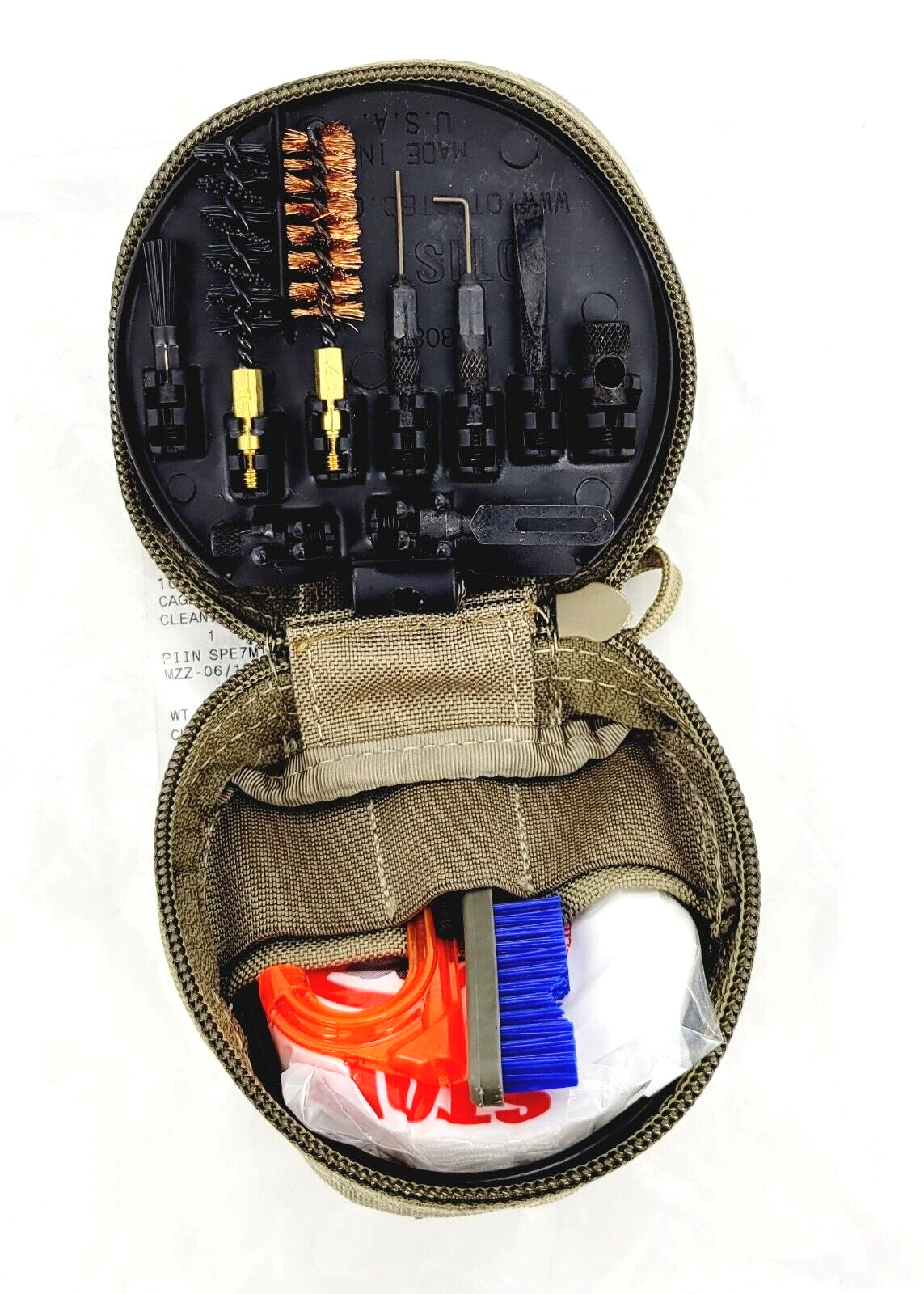 Otis 45 CAL Pistol Weapons Cleaning Kit P/N 645-2 NSN