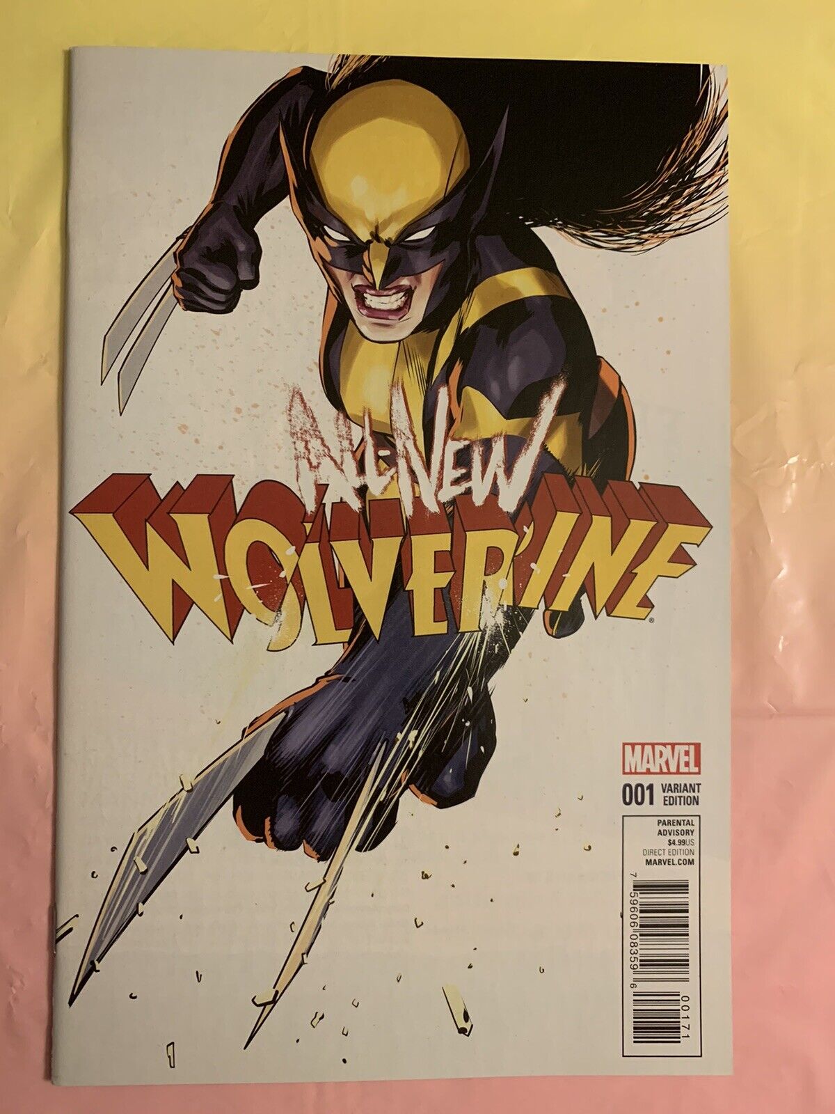 ALL-NEW WOLVERINE #1 DAVID LOPEZ 1:25 VARIANT, 1st LAURA KINNEY AS WOLVERINE NM
