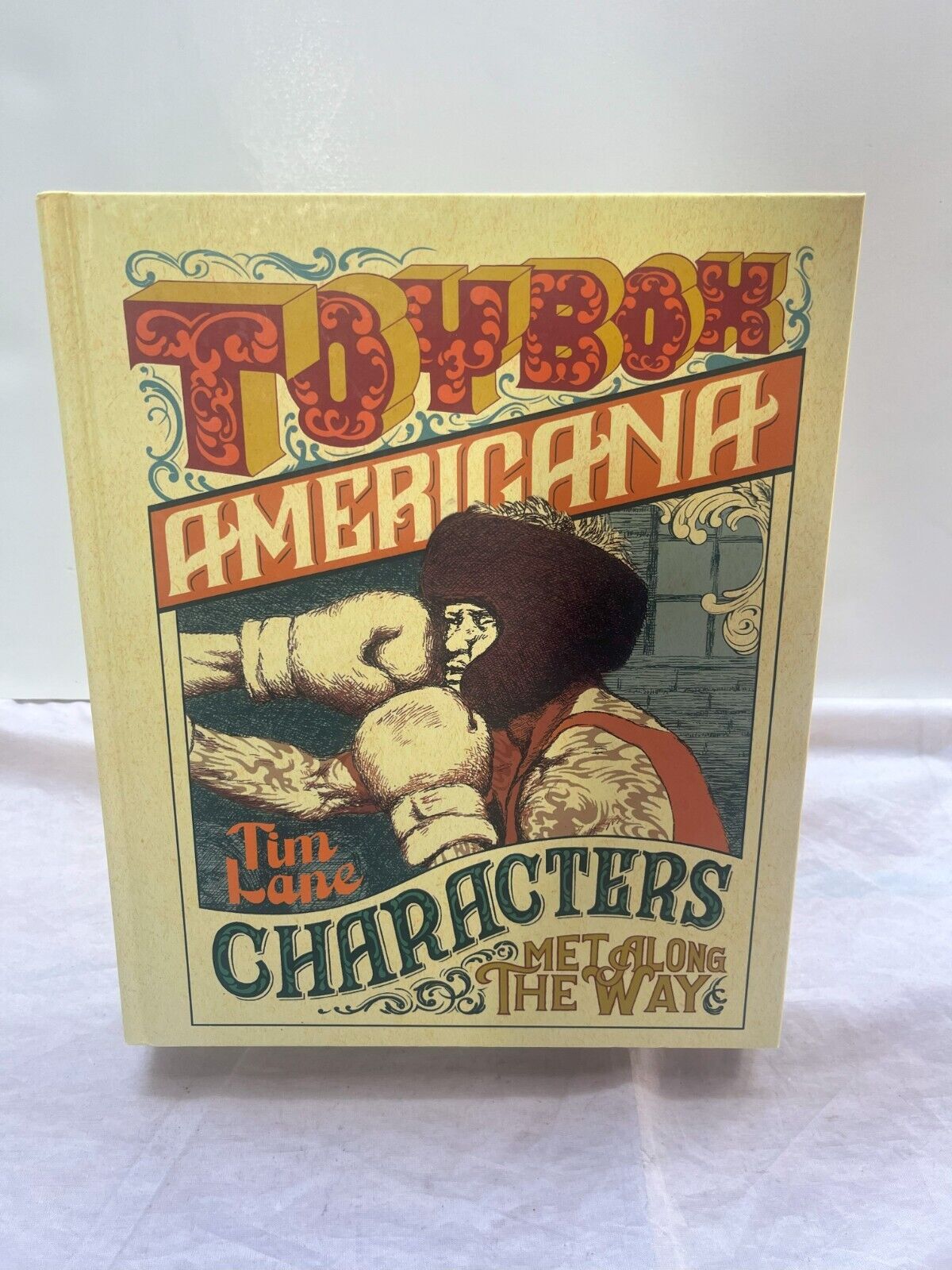 Toybox Americana Hardcover HC Graphic Novel w/ Tim Lane