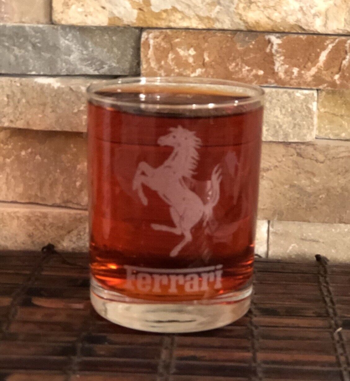 FERRARI - Collectible Whiskey Glass