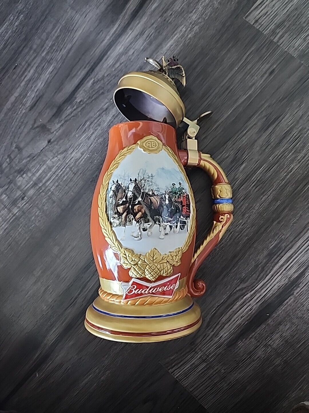 The Bradford Exchange Timeless Traditions 2014 Budweiser Stein No A1501