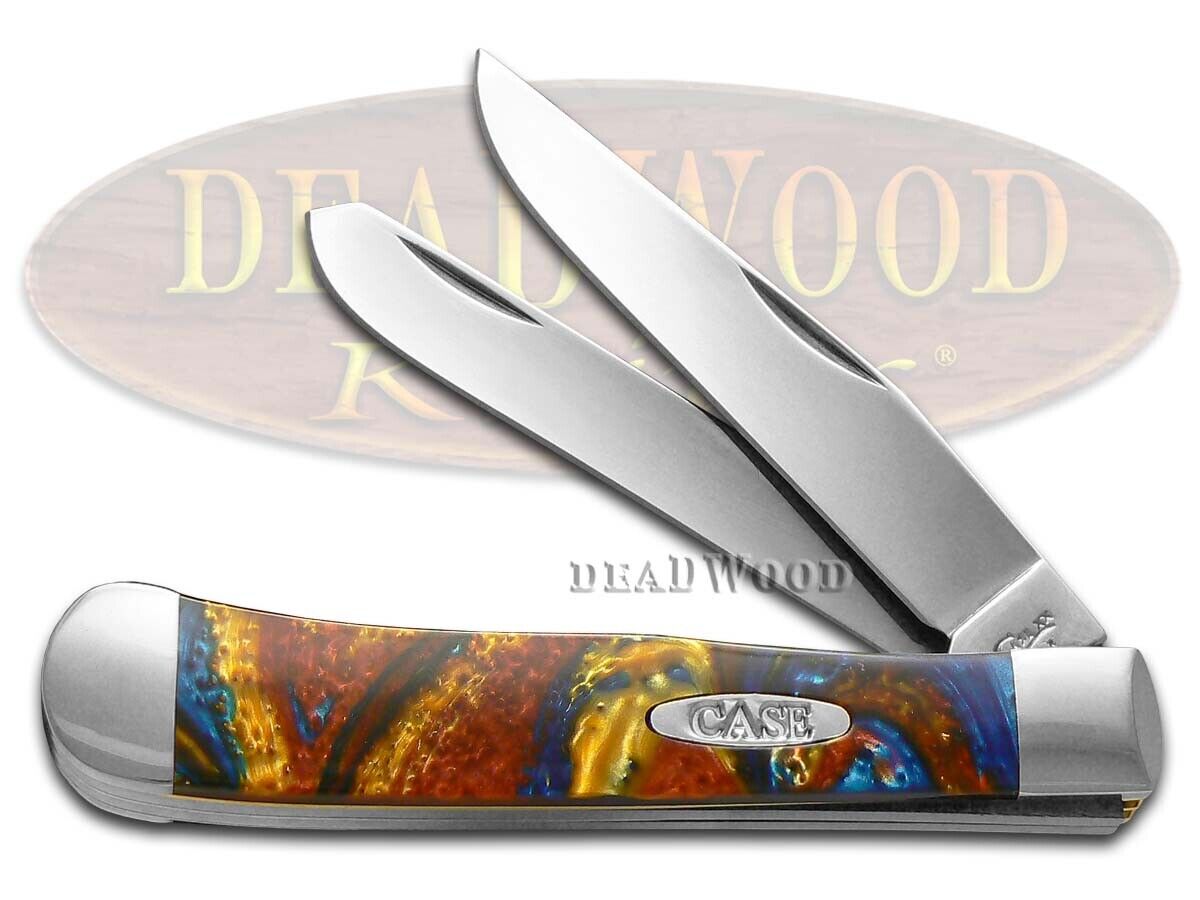 Case xx Trapper Knife Northern Lights Corelon Stainless 6073NL Pocket Knives