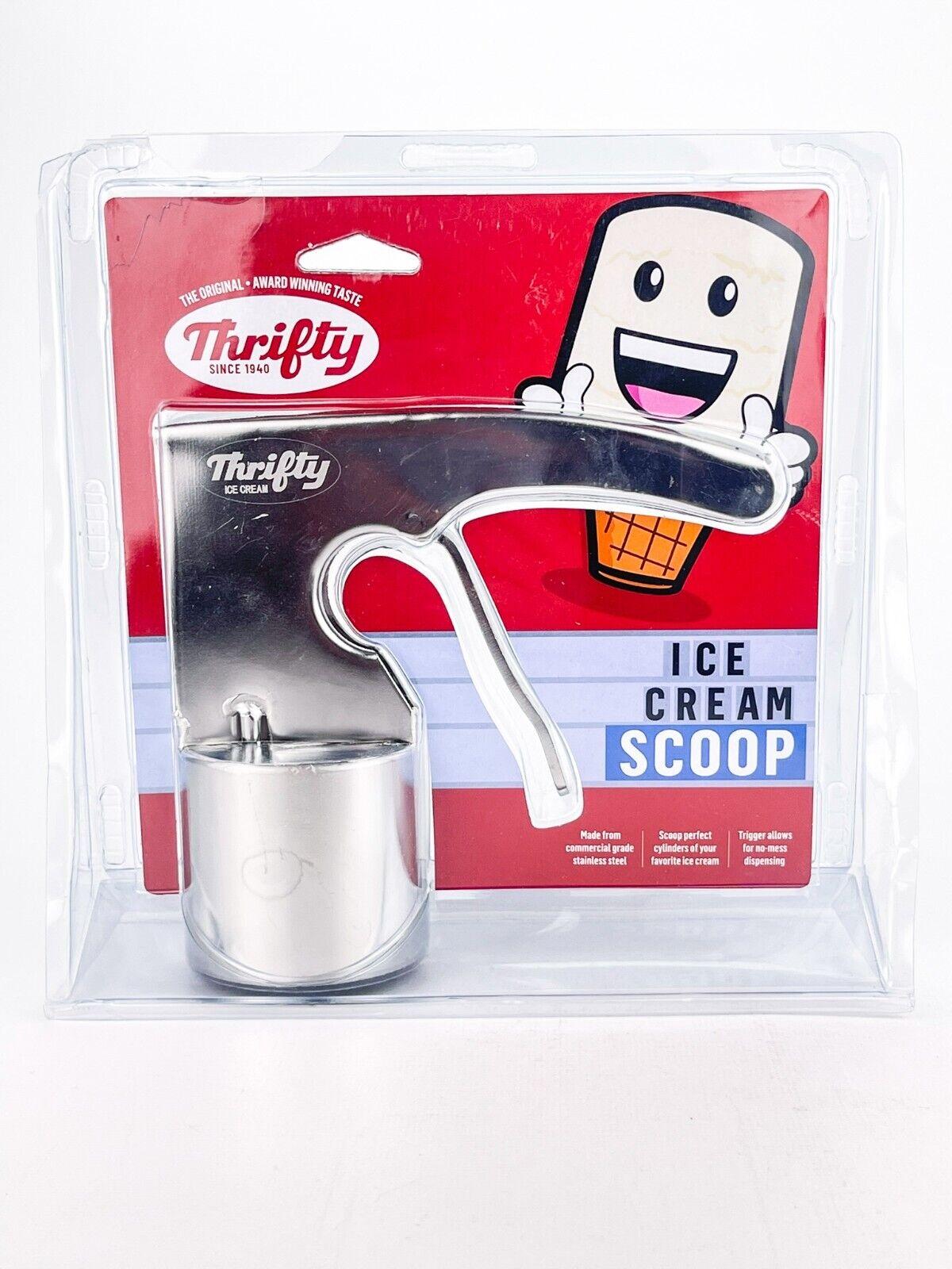 Thrifty Old Time Ice Cream Scooper Rite Aid Original Stainless Steel Scoop