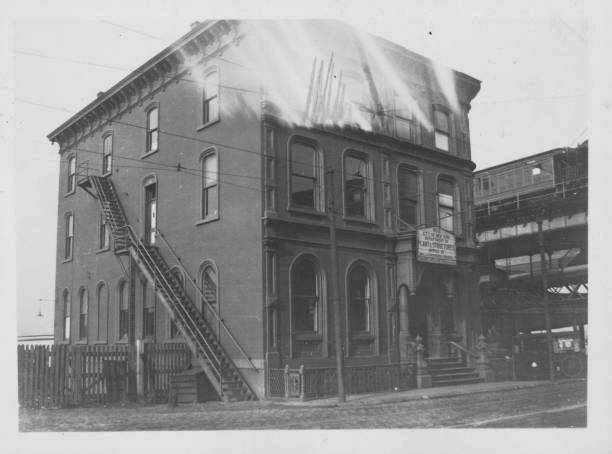 Former First National Bank southwest corner of Kent Avenue a- New York Old Photo