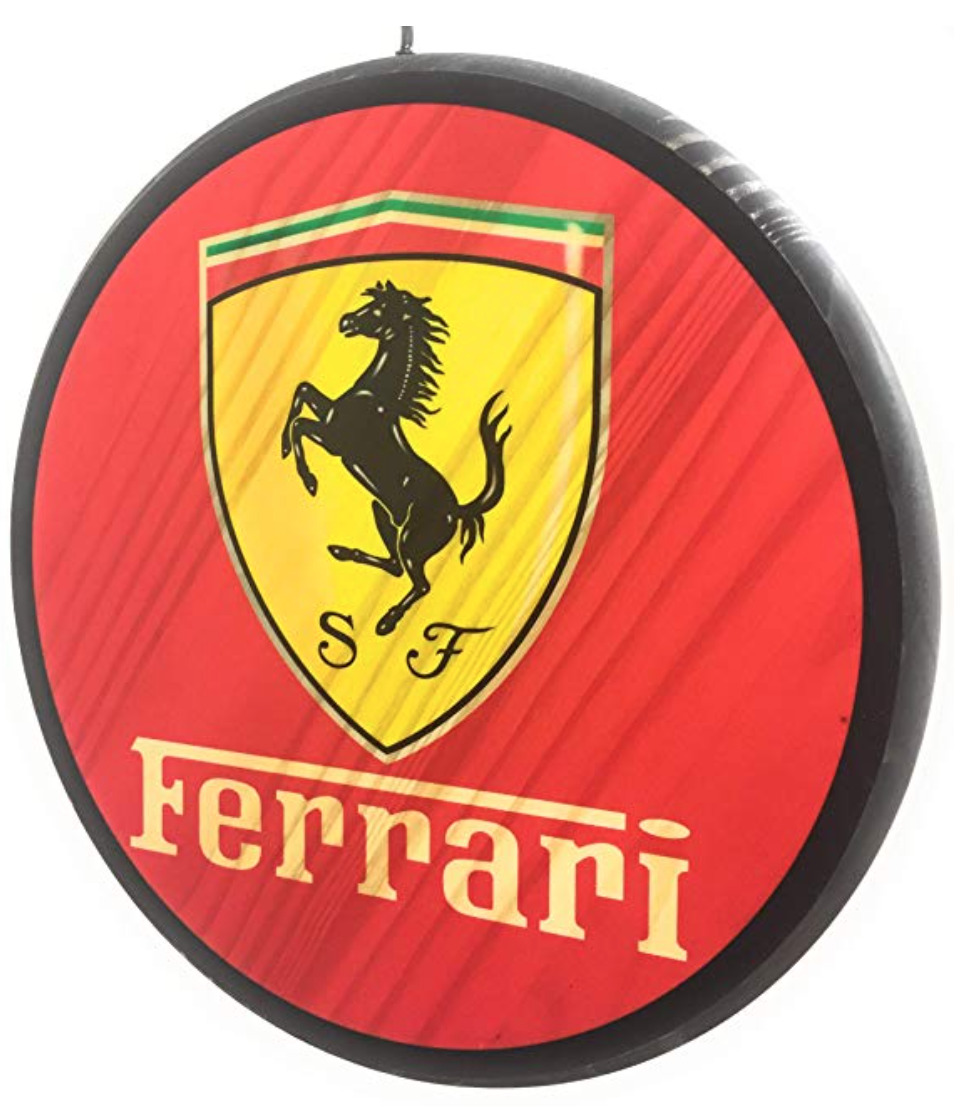 Ferrari Double Sided Pub Sign