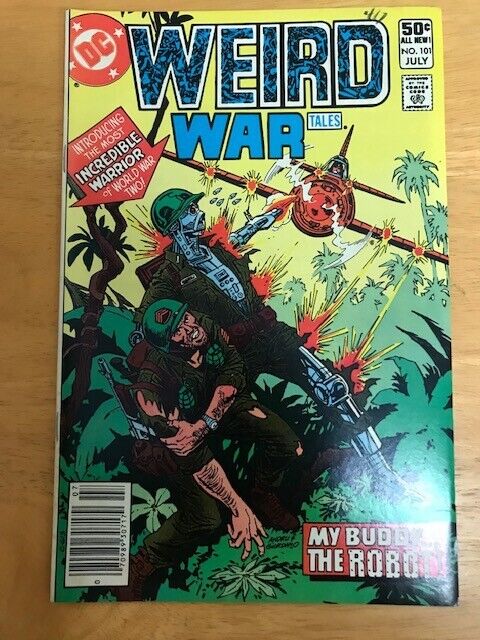 Weird War Tales #101 First Appearance of  G.I. Robot DC Comics High Grade Copy