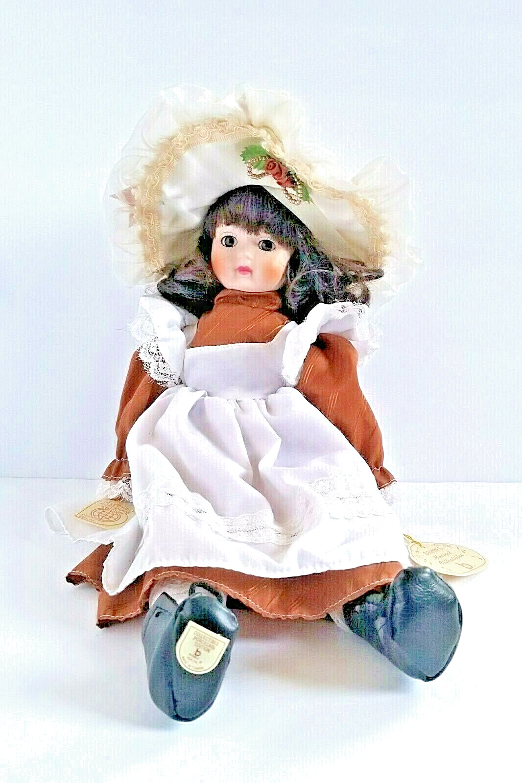 BRINNS MUSICAL COLLECTIBLES Doll 16 inch Porcelain Sound of Music Sergio Valente