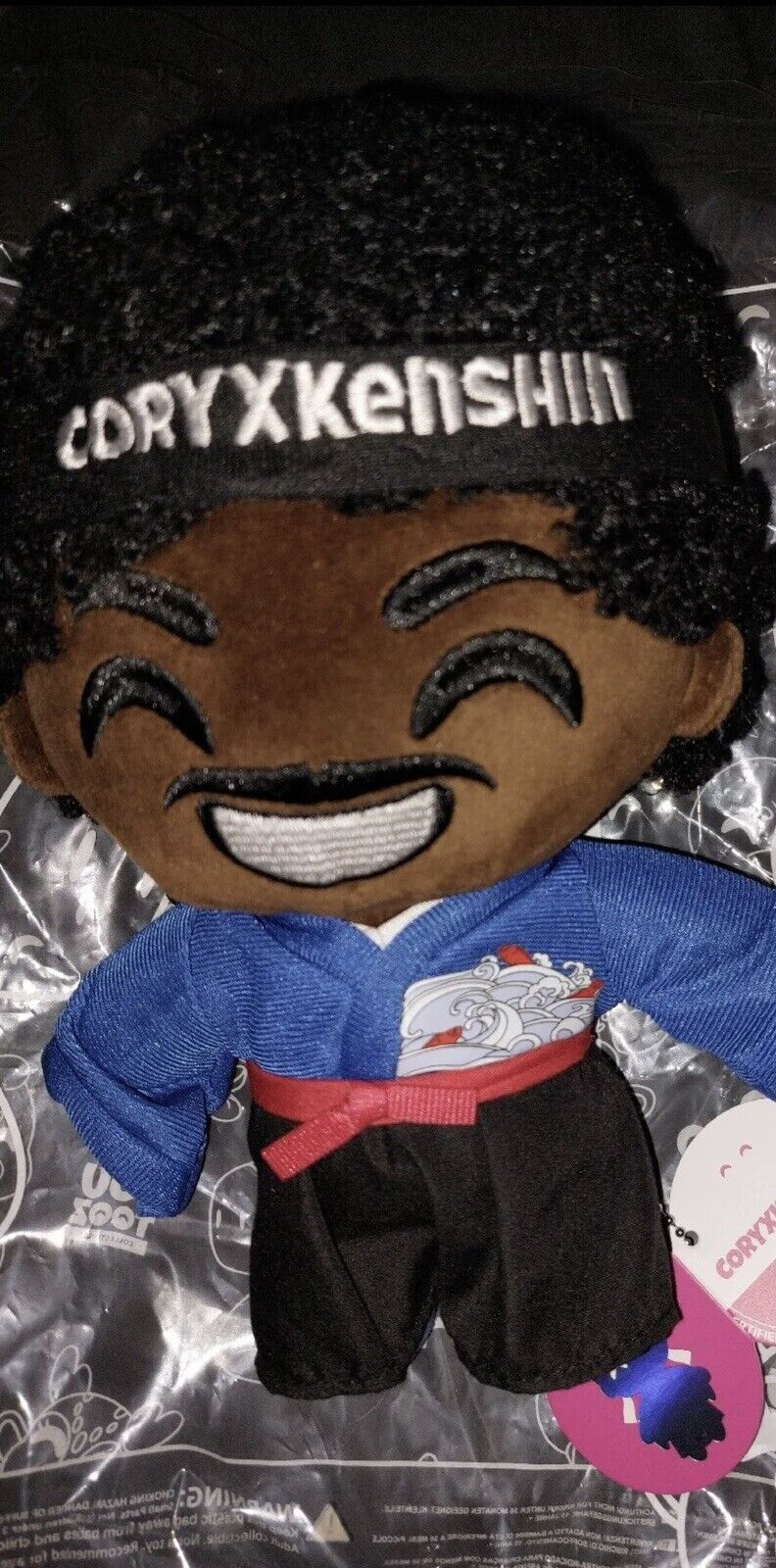 NEW Sold Out CoryxKenshin LIMITED EDITION, YOUTOOZ Samurai Plush (9in)