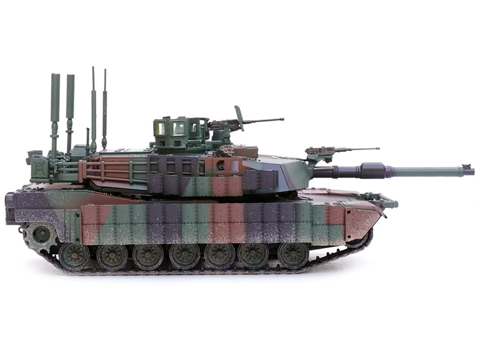 General Dynamics M1A2 Abrams TUSK MBT Main Tank NATO Armor 1/72 Diecast Model