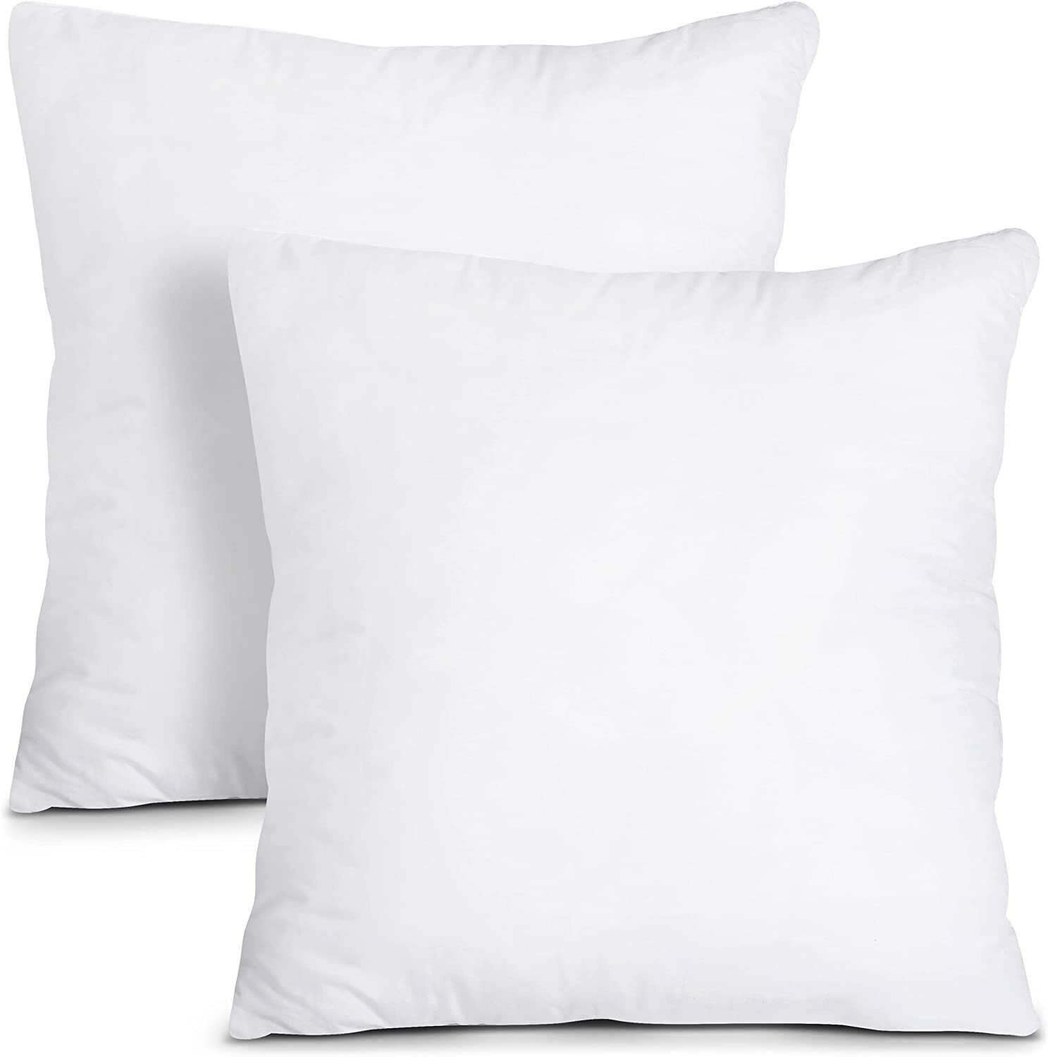 Throw Pillows Insert Pack of 2 Decorative Pillows Bed Pillows Utopia Bedding