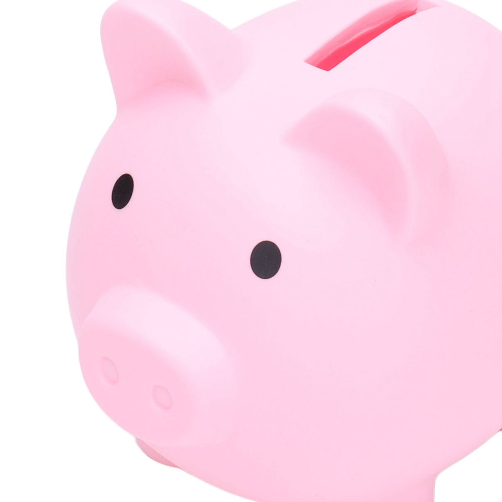 (Pink)Piggy Bank Rugged  Vinyl Cartoon Animal Pig  Cash Piggy Bank MU