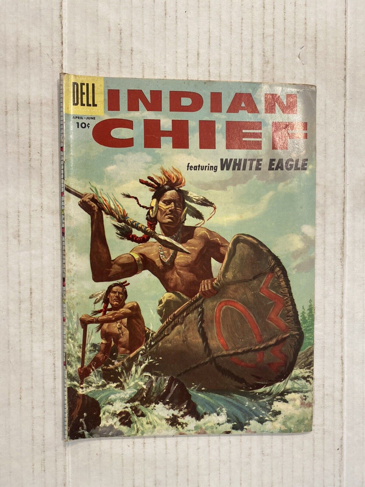 Indian Chief #22 White Eagle 1956 Silver Age Dell Comics