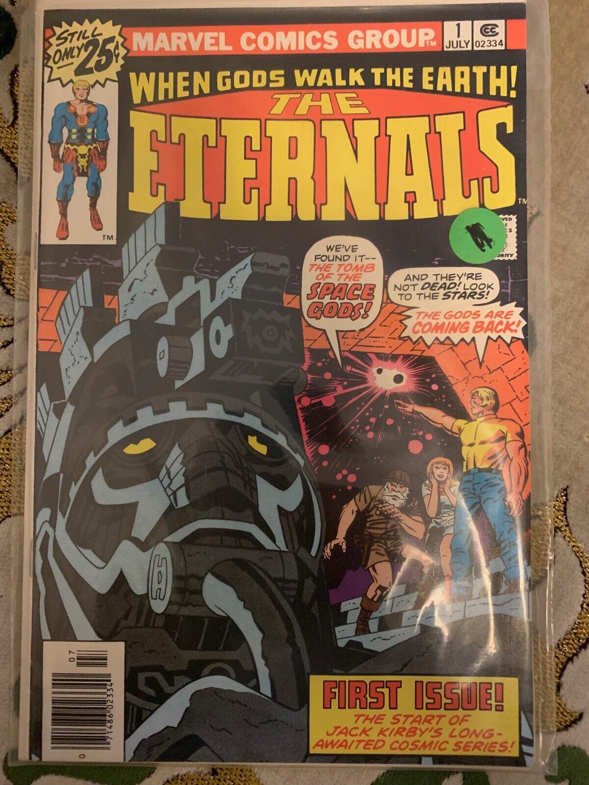 THE ETERNALS #1  (1976) MARVEL COMICS 1ST APPEARANCE OF THE ETERNALS