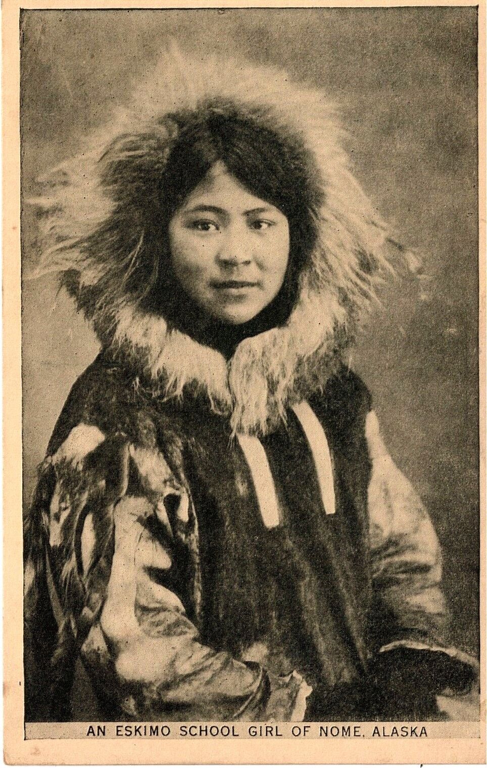 Vintage Postcard - Eskimo Girl, Nome, Alaska, Sesquicentennial Exposition 1926