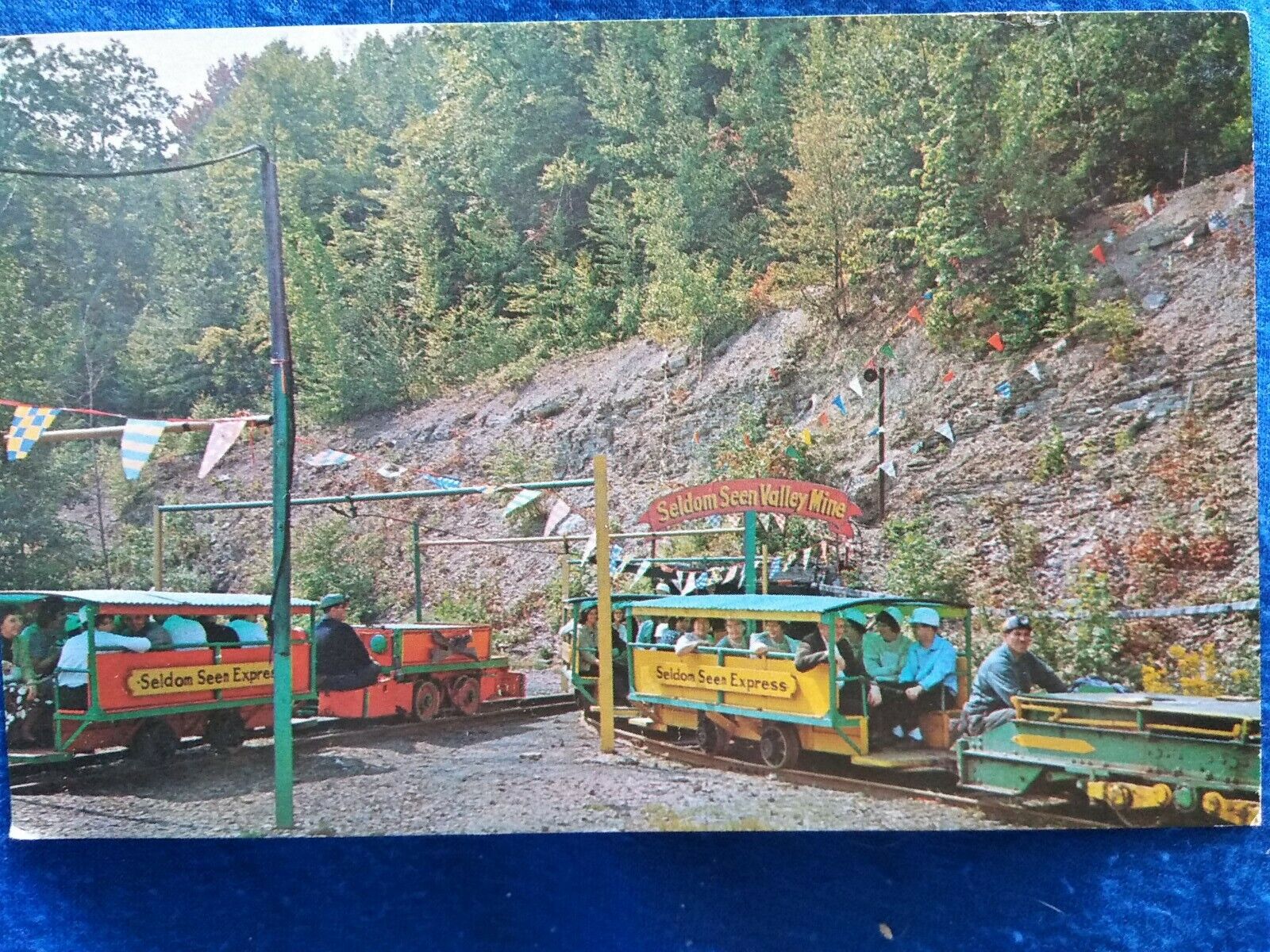Vintage Postcard Seldom Seen Valley Mine