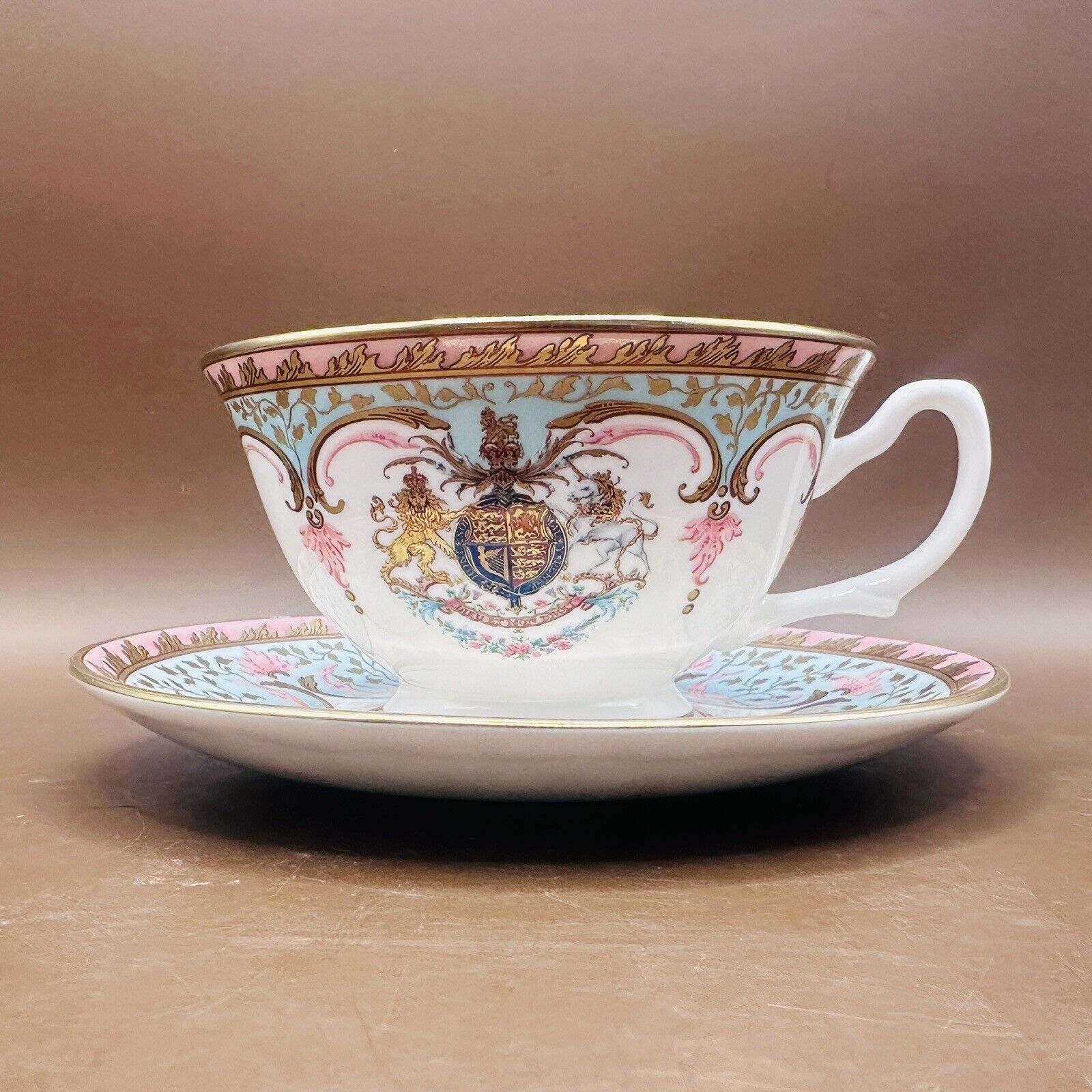 The Royal collection bone china teacup&saucer Queen Elizebeth II 80th Birthday