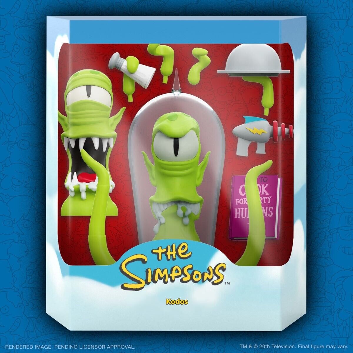 SUPER 7 • Ultimates • Deluxe • KODOS • The Simpsons • Act Fig 8 in • Ships Free