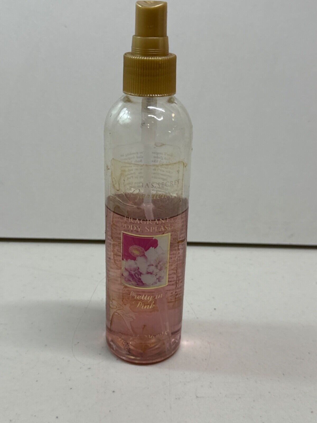 Pretty In Pink Fragrance Spray 8 fl oz partially full Victoria\'s Secret 