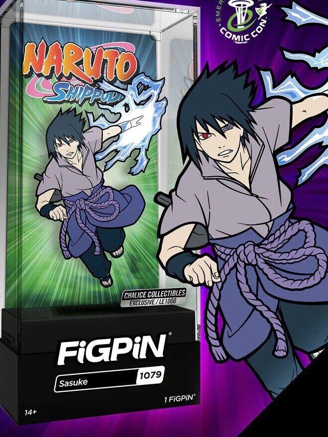 FiGPiN - Chalice Collectibles Exclusive: Naruto Shippuden: Sasuke LIMITED /1000