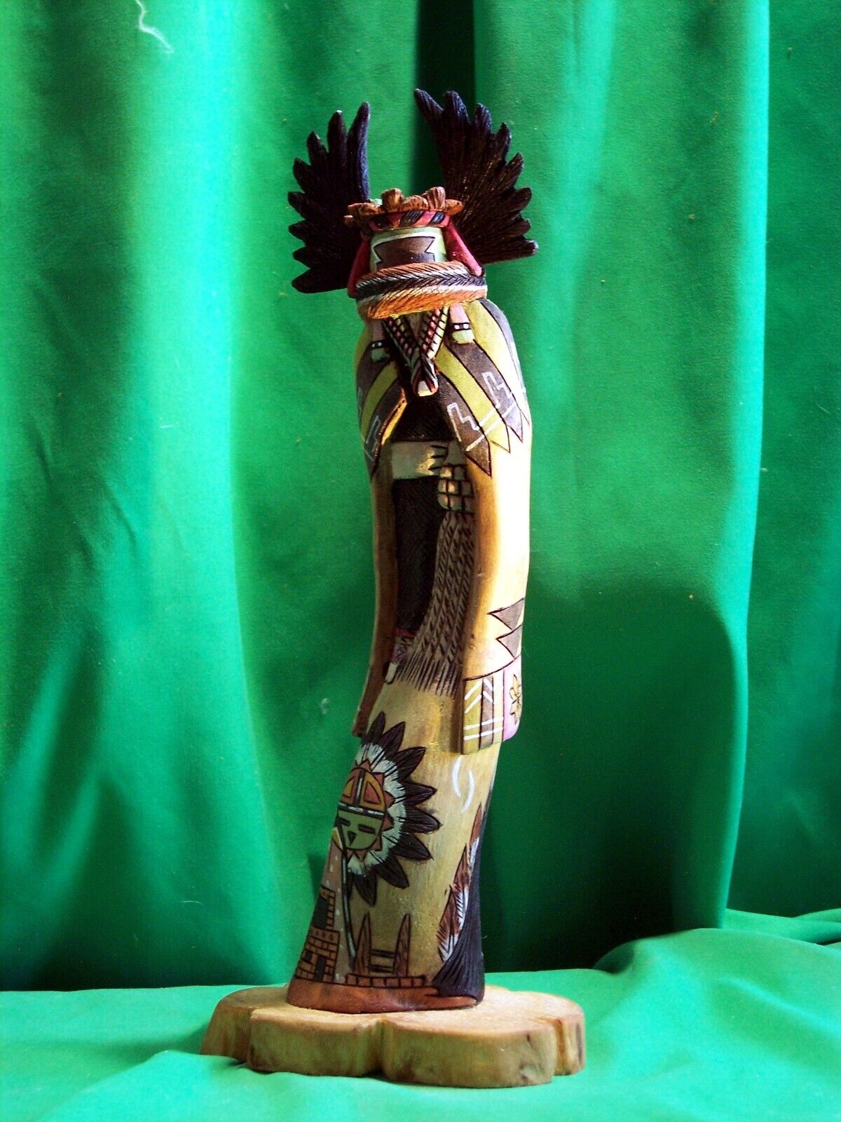 Hopi Kachina Doll - The Crow Mother Kachina by Wally Grover - Gorgeous