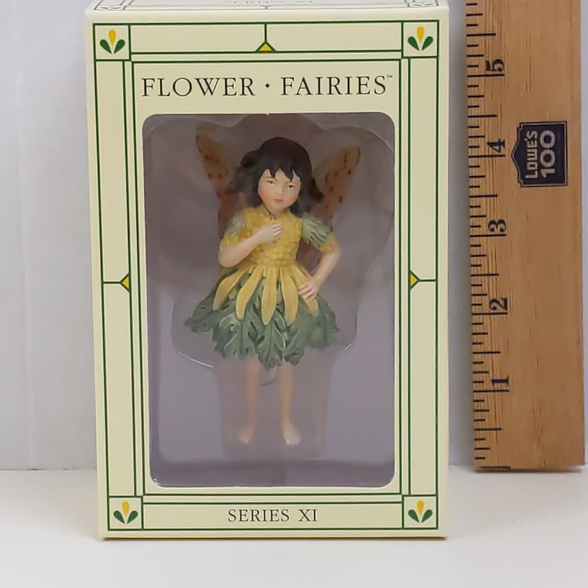 Vintage Cicely Mary Barker Flower Fairies Figurine Decor Ragwort Fairy Series XI