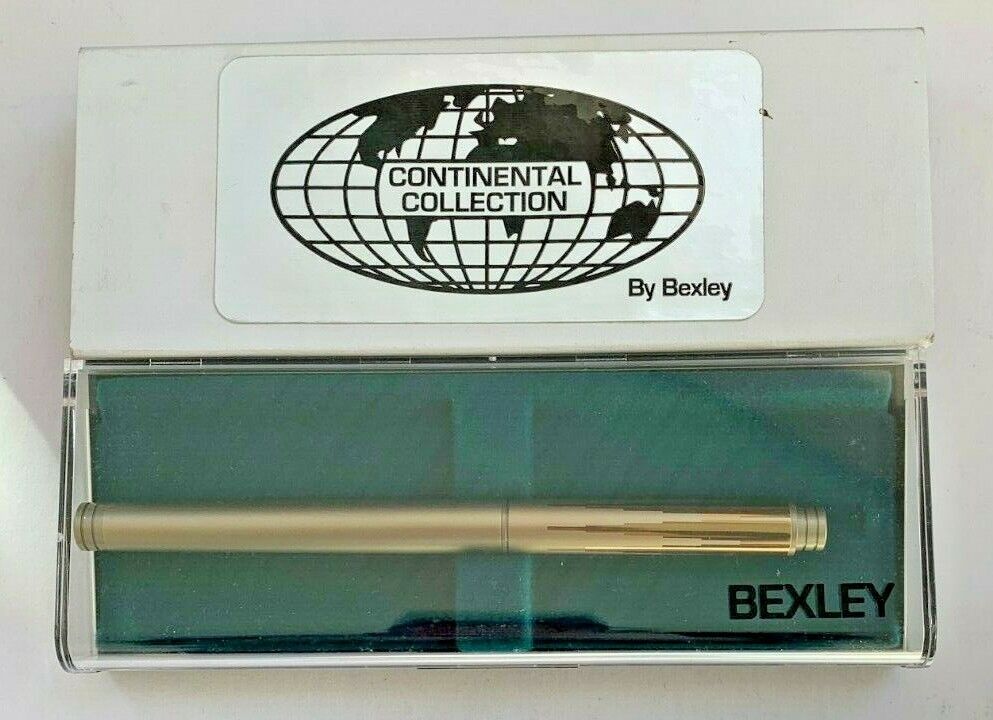 New/Old Bexley Continental Rollerball Pen New in Box, Papers BEAUTY