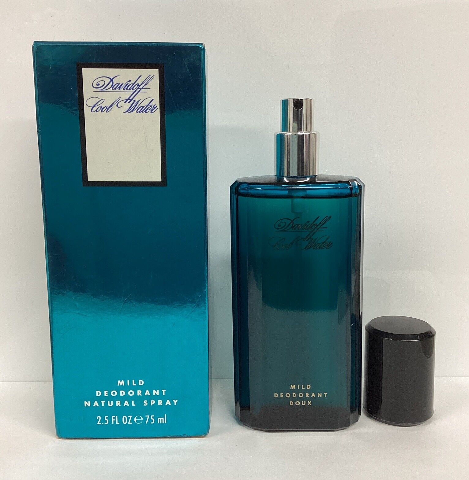 Davidoff Cool Water Deodorant 2.5oz (Glass) Spray As Pictured
