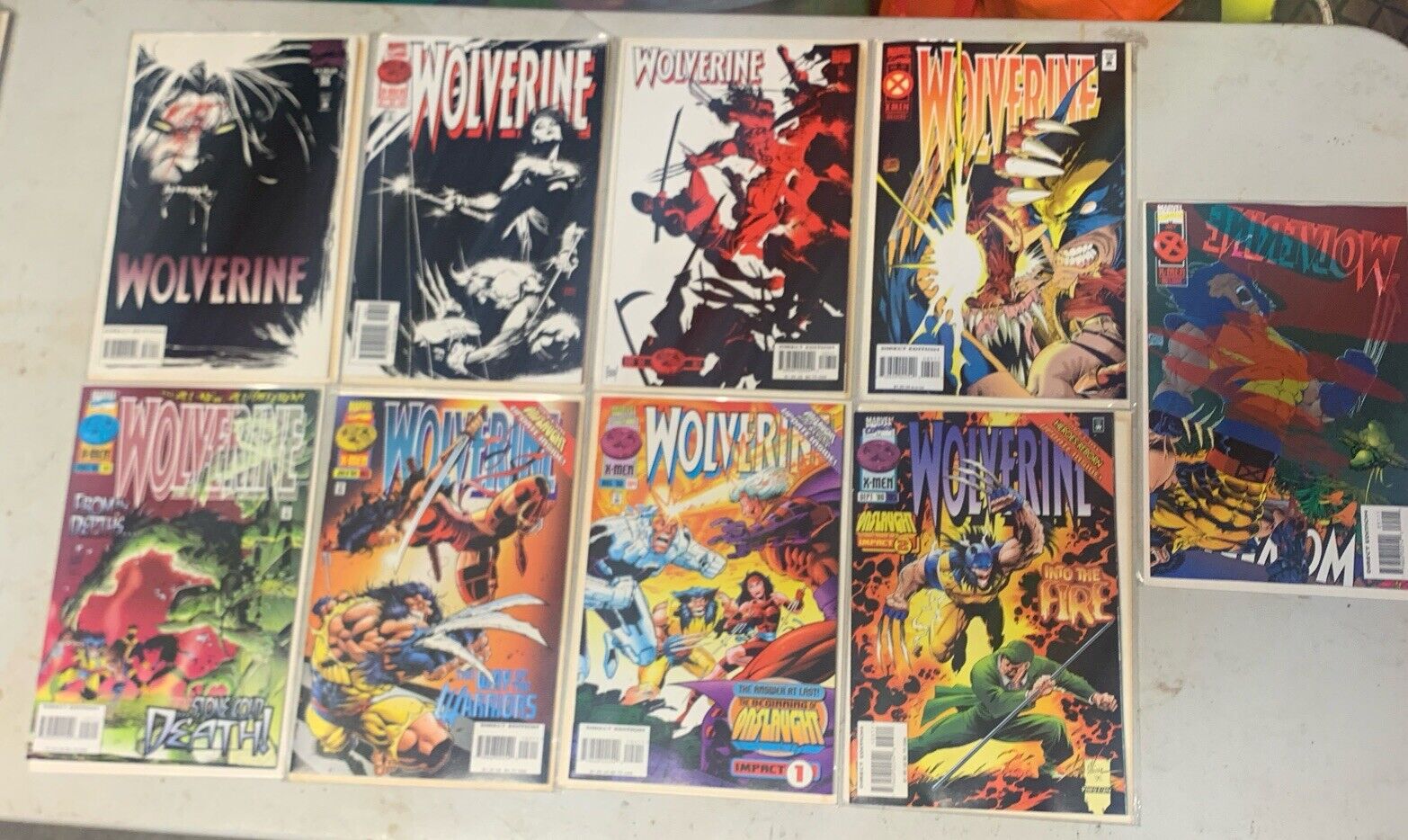 Wolverine Comic Lot Of 9 All Are In Excellent Condition Bagged And Boarded 🔥🔥