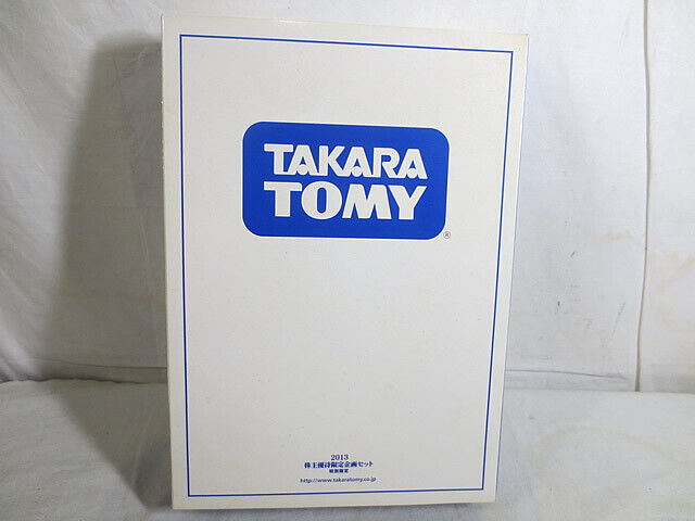 New TOMY Shareholder Benefit 2012 Rika chan Gatchaman Kumamon Tomica Set Unope