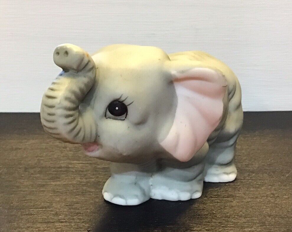 Elephant Vintage HOMCO Home Interiors Baby Figurine #1400